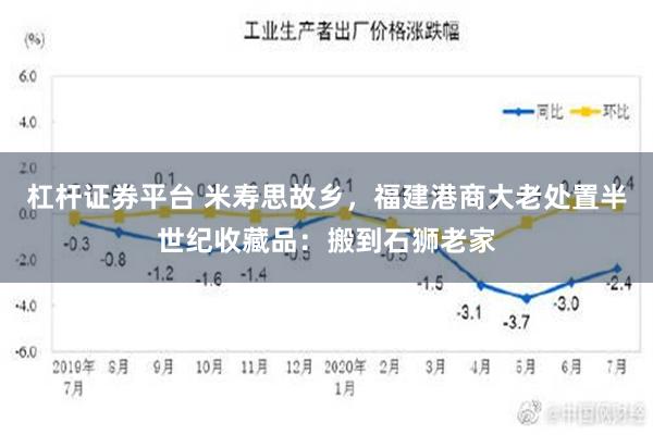 杠杆证券平台 米寿思故乡，福建港商大老处置半世纪收藏品：搬到石狮老家